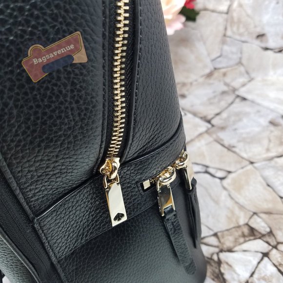 Large Backpack Karina Black Leather Kate Spade - Picture 14 of 14